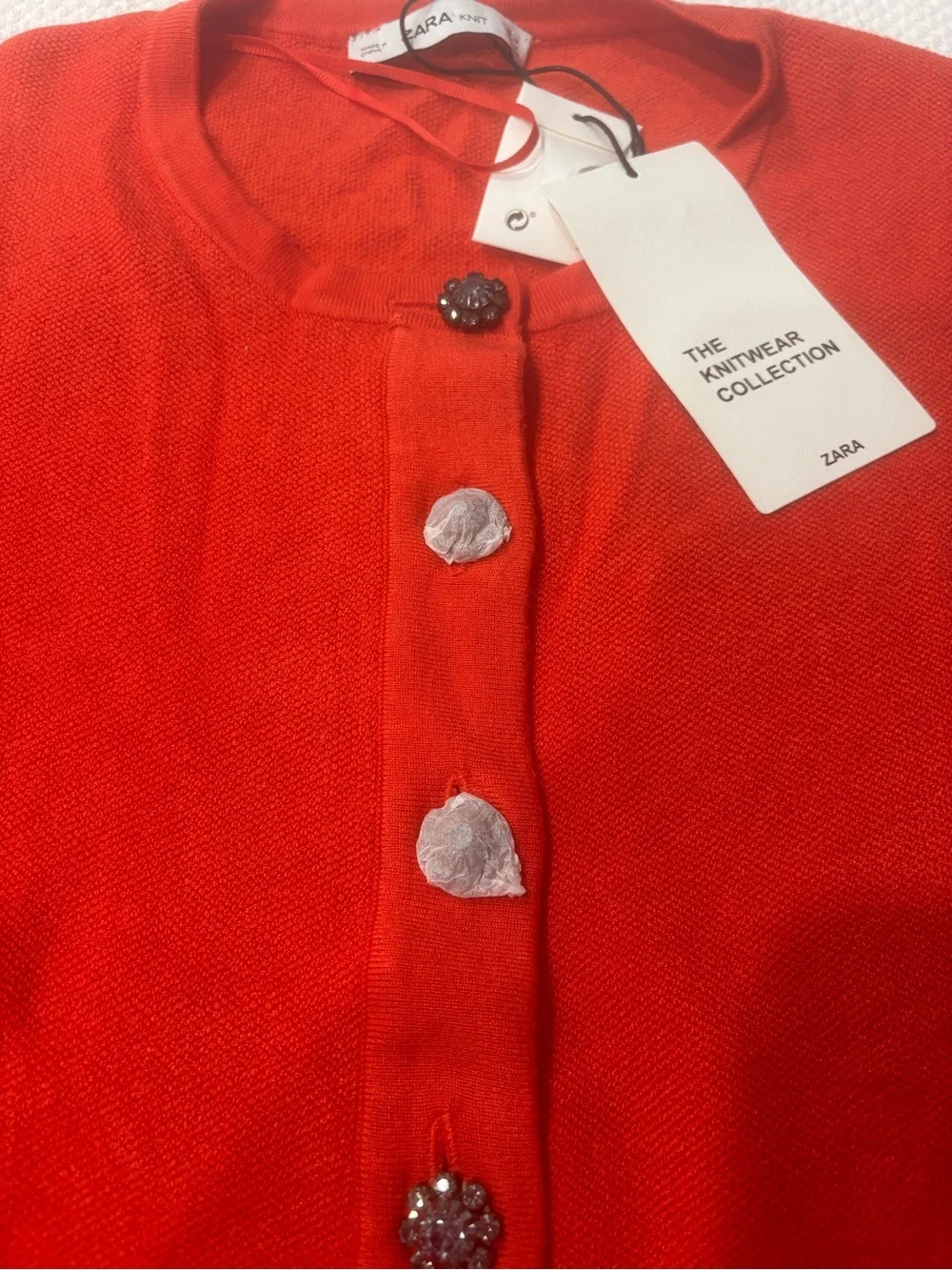 Zara vibrant red